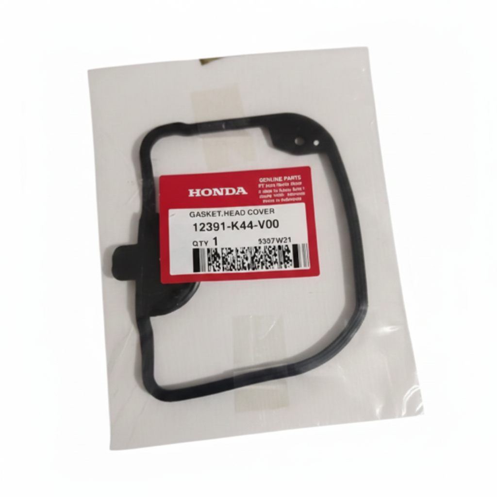 MESIN ยางฝาครอบเครื่องยนต์หัวซีลปะเก็น Honda Vario 110 beat Scoopy FI Esp Spacy original 12391-K44-V