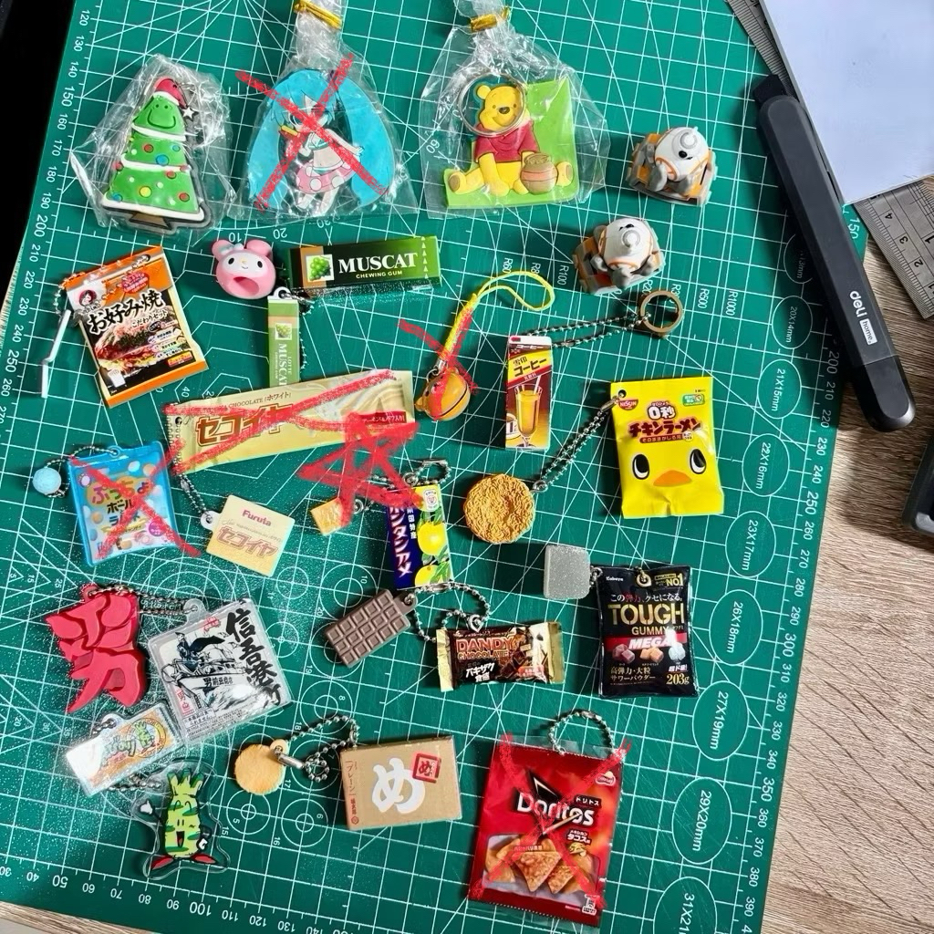 Trinkets Japan Gashapon | เครื่องประดับแฟชั่น