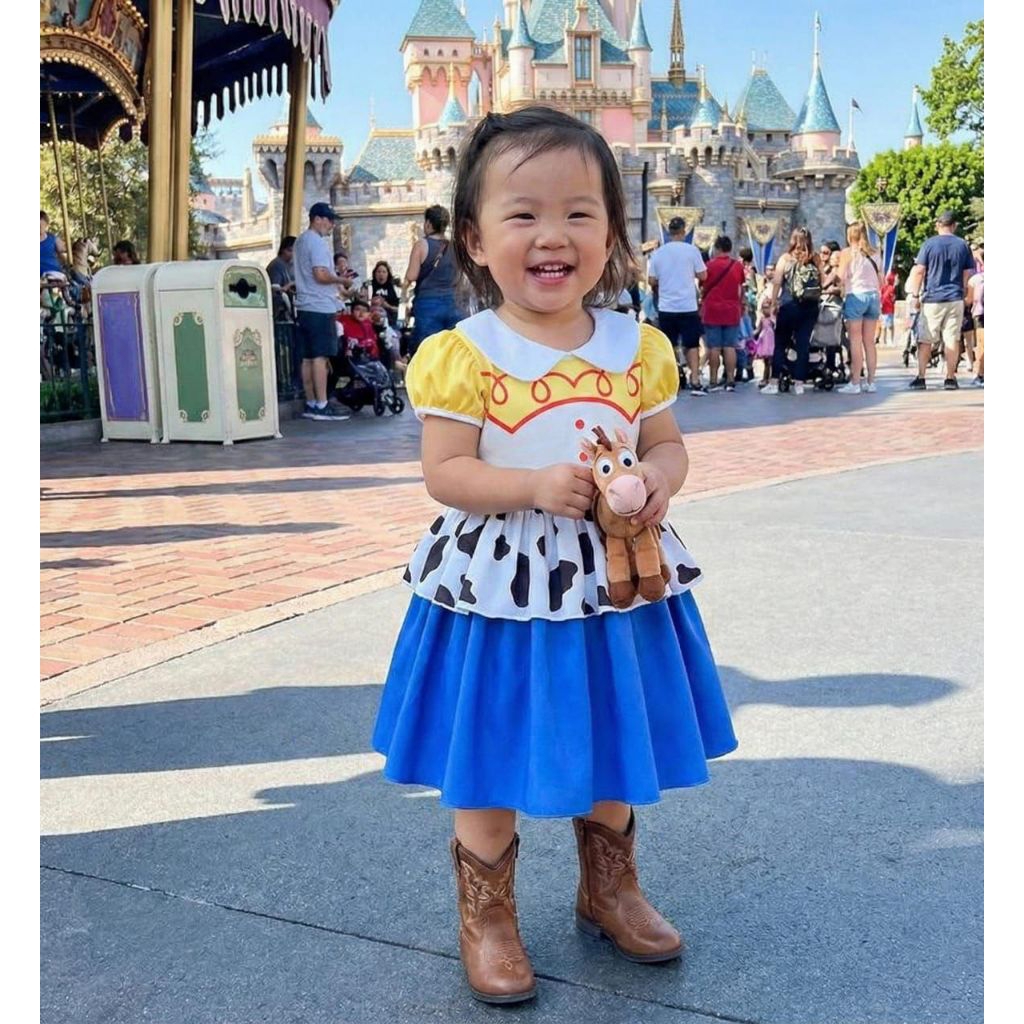 JESSIE PRINCESS TOY STORY COSTUME สําหรับเด็กผู้หญิง