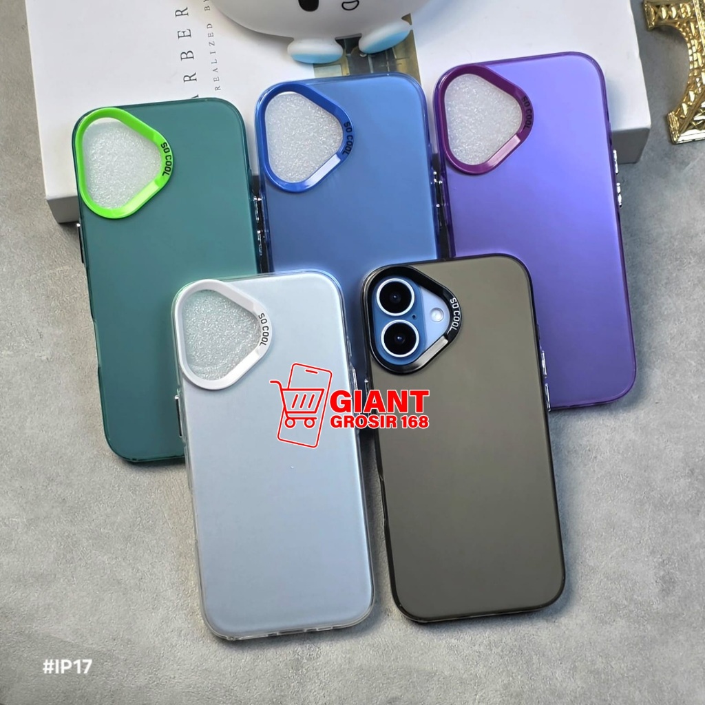 IMD Color Plate Hologram Case iPhone 17 iPhone 17 Air iPhone 17 Pro iPhone 17 Pro Max SC-1