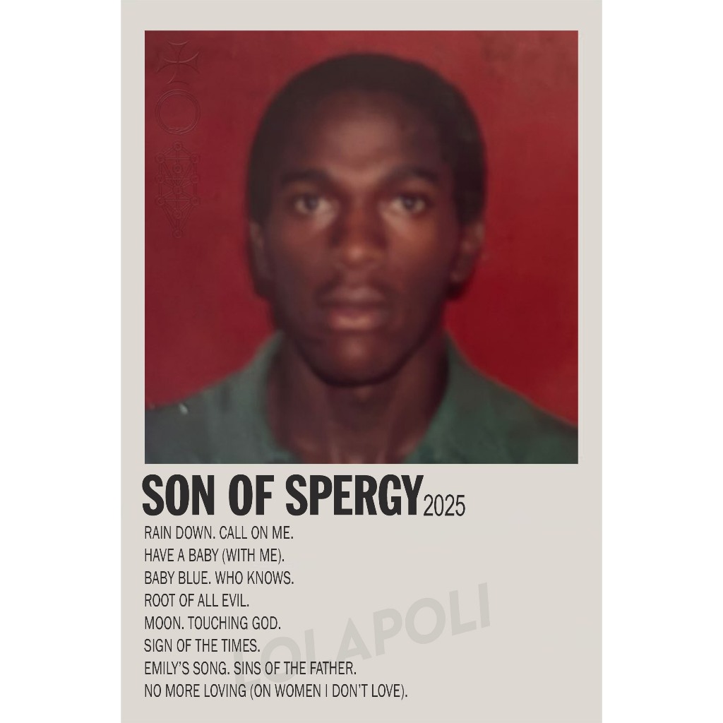 โปสเตอร์ปกอัลบั้ม Son of Spergy - Daniel Caesar