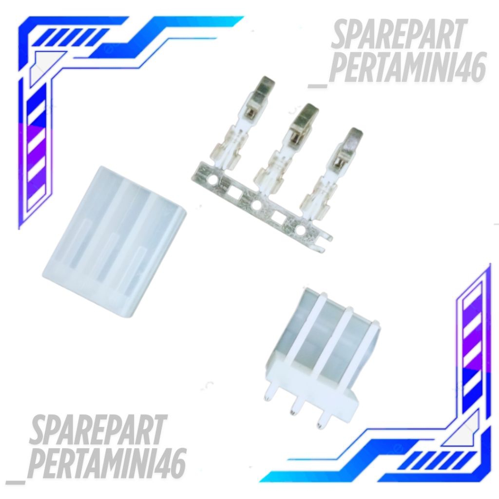 3 Pin Mini Pump Socket 3 Pin Pertamini Socket 3 Pin Molek Iron Skun Pertamini Mini Pump