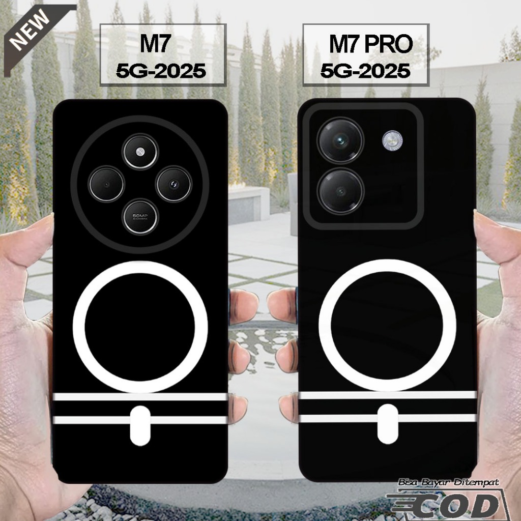 เคส Xiaomi POCO M7 2025 - เคส POCO M7 PRO 2025 _เคสซิลิโคนสีดําใสสุดเท่ softcase