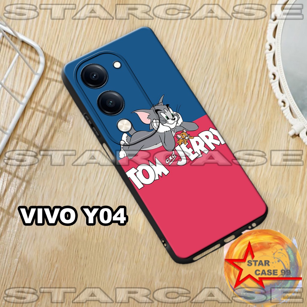 ล่าสุด vivo y04/vivo y04s ยาง Softcase/S15/vivo y04/vivo y04s ปลอก vivo y04/vivo y04s hp เคสป้องกัน