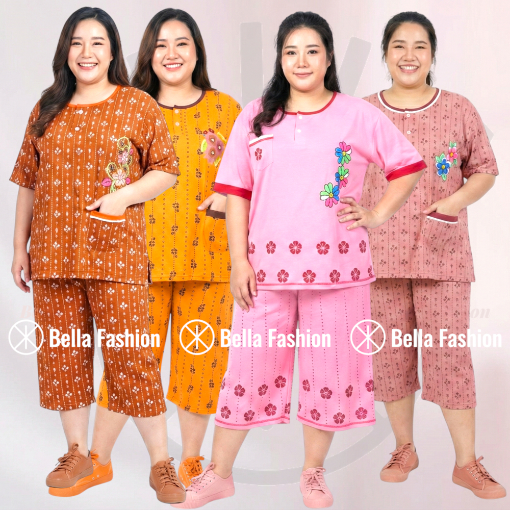 3 Pics Set BELLA 4L C.3/4, BabyDoll BELLA Kaos C.3/4