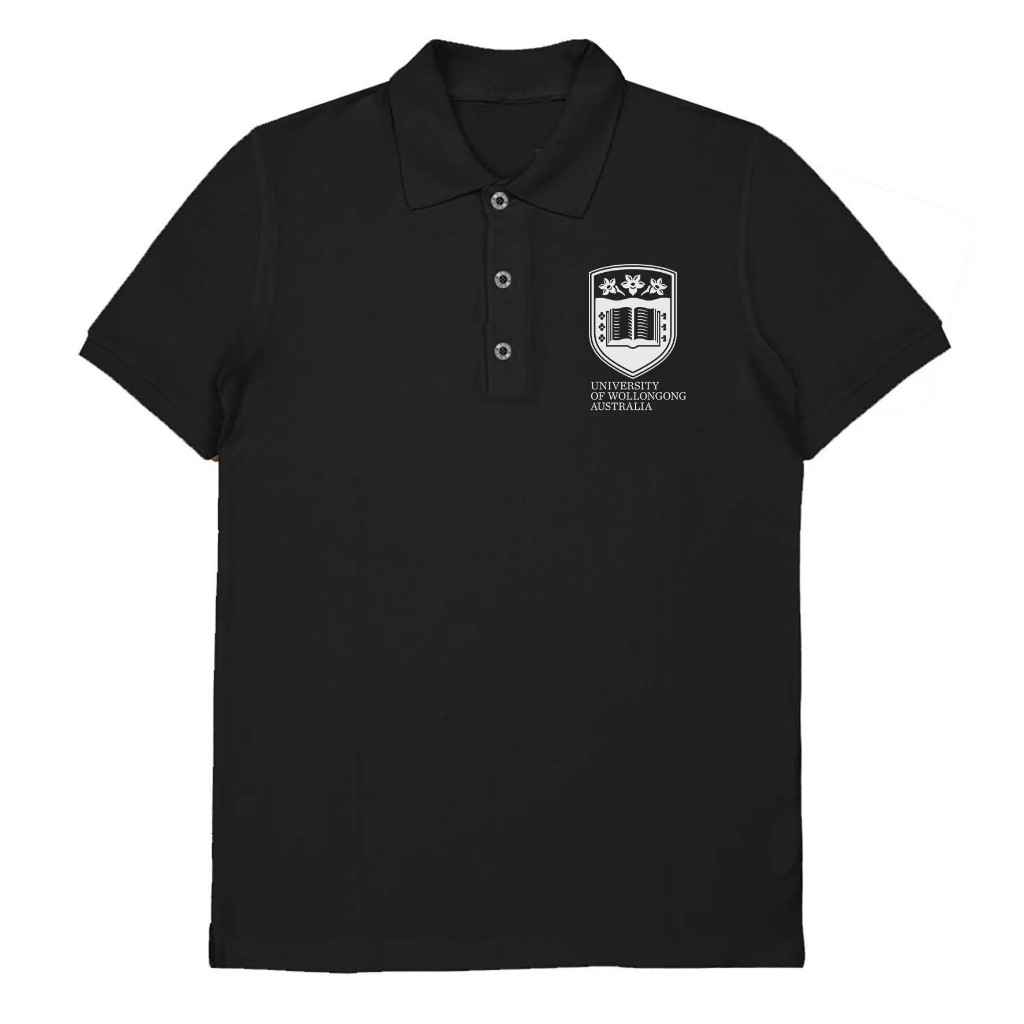 เสื้อยืด Kaos University of Wollong Australia เกรดพรีเมี่ยม