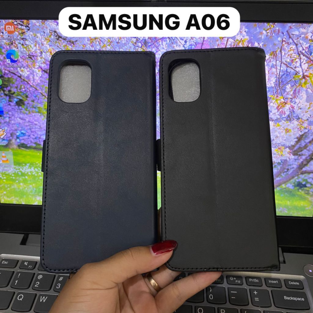 SAMSUNG A06 LEATHER FOLDING WALLET CASE
