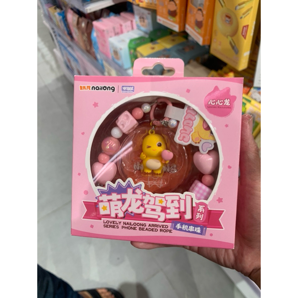 HP GANTUNGAN Phonestrap Nailong / ห้อยโทรศัพท์ Nailong / Nailong Phone Beaded Rope / Nailong ที่แขวน