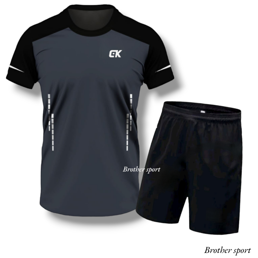 ใหม่ล่าสุดผู้ชายและผู้หญิงกีฬา SLIM FIT GYM SHIRTS SHORT-SLEEVED FITNESS SHIRTS PLAIN SPORTS SHIRTS 