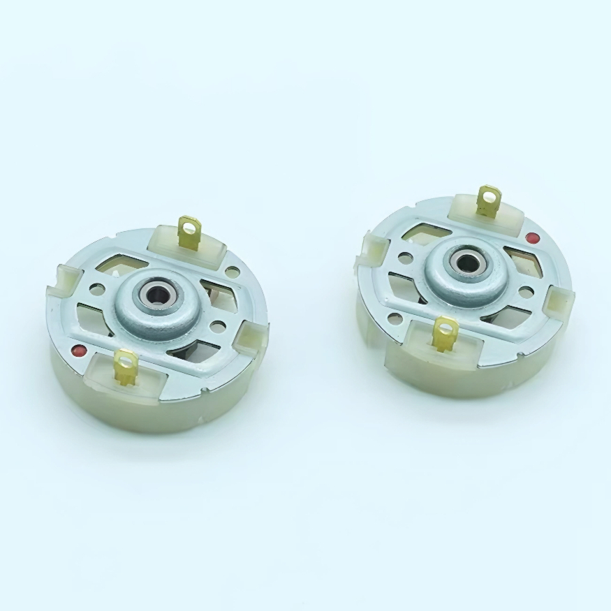 มอเตอร์แปรงถ่าน DC RS550, RS 550, RS-550 / Holder+คาร์บอน RS550 (1 ชุด) / แปรงคาร์บอน RS550 / Broste