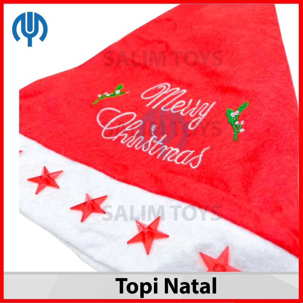 PREMIUM PLAIN SANTA KLAUS CHRISTMAS HAT สําหรับ CHILDREN