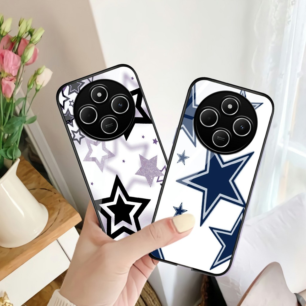 HP Glossy Acrylic Glass Softcase สําหรับ Redmi 14C โทรศัพท์ - Redmi 14C เคสโทรศัพท์ (L218)