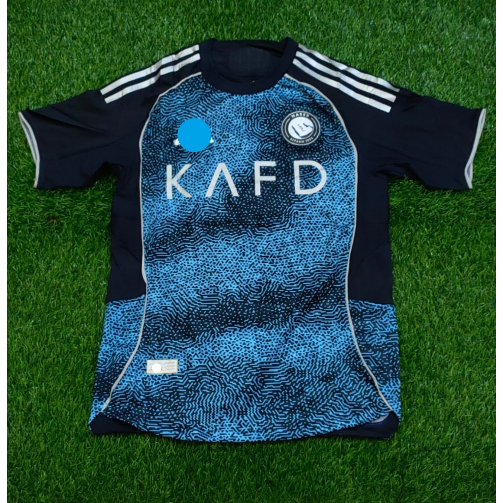 PLAYER ISSUE AL NASSR AWAY FOOTBALL JERSEY 2025/2026 คุณภาพสูง JUMBO XXL 2XL