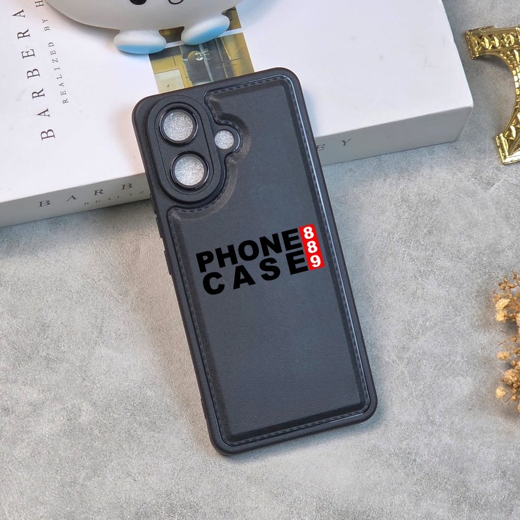 VIVO V60 LITE CASE LEATHER PRO BLACK CASE สีดํา VIVO V60 LITE