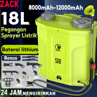 [ 100% ORI ] ZACK  Pegangan Sprayer Listrik / Alat Cuci Motor / Alat Kebun 18 Liter