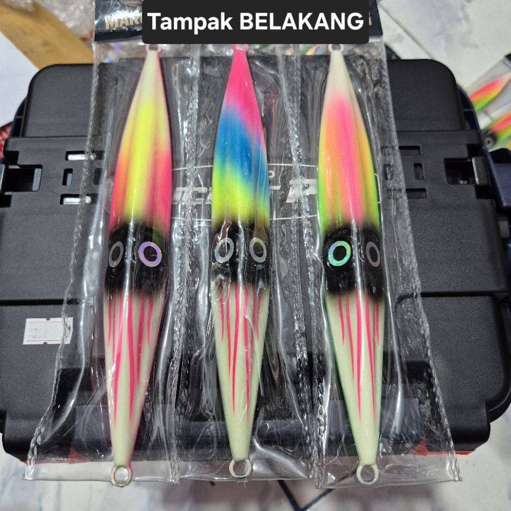 METAL JIG CUMI GLOW 300gr 400gr 500gr