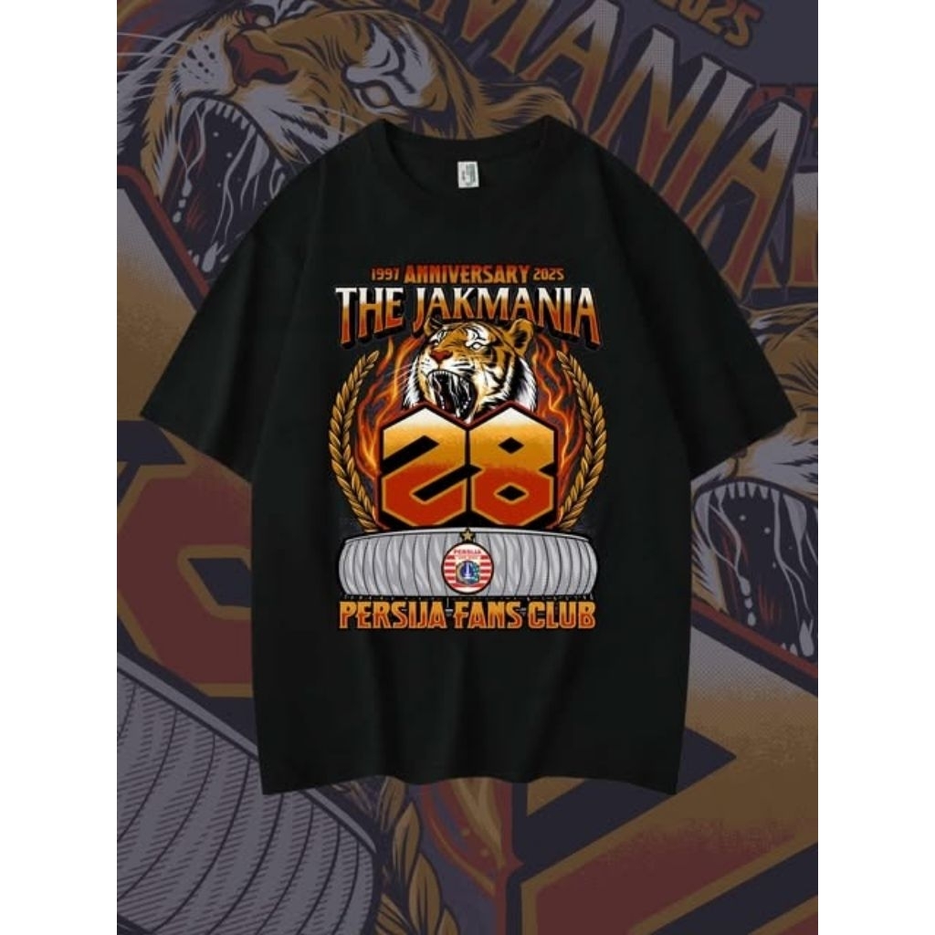 เสื้อยืด ANNIVERSARY THE JAK MANIA KE-28 ดีไซน์ 28 หน้า