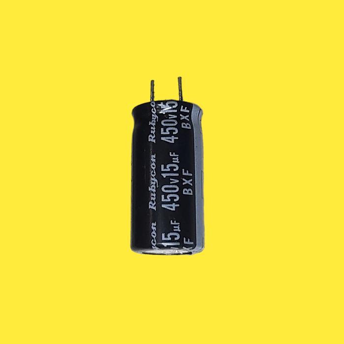 Update (1) elco 15uf 450v / 400V rubycon Come on ซื้อแล้ว