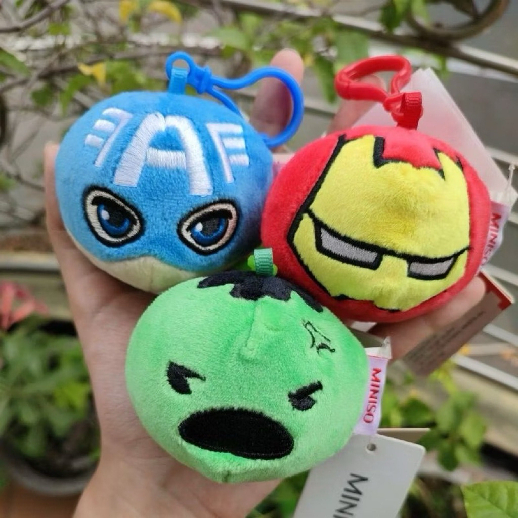 GANTUNGAN MINISO x Marvel Marvel พวงกุญแจ Marvel Character