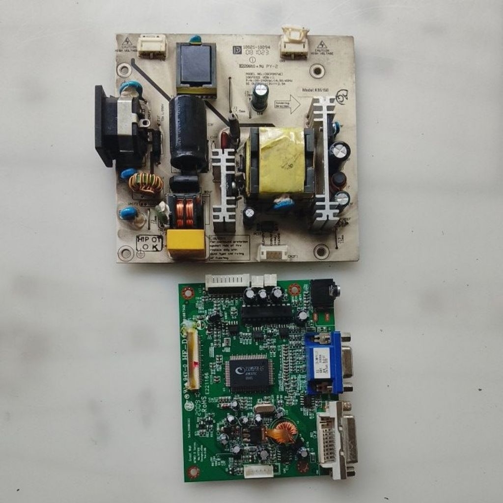 M7WEI ION Monitor เมนบอร์ดและพาวเวอร์ซัพพลาย