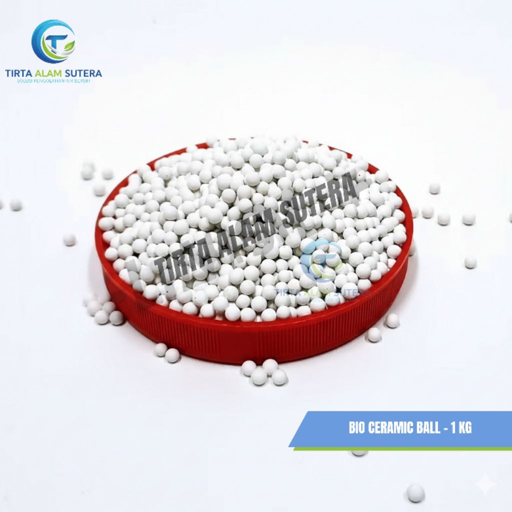 Bio Ceramic Ball จําหน่ายบรรจุภัณฑ์ 1Kg - สื่อกรองน้ํา bio Ceramic