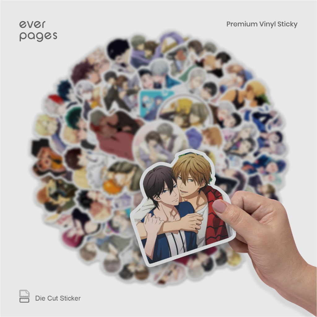 (50 ชิ้น) สติ๊กเกอร์มังงะ/อะนิเมะ Datura Okota No.1 ni Odosareteimasu (Dakaichi) แพ็คสติ๊กเกอร์