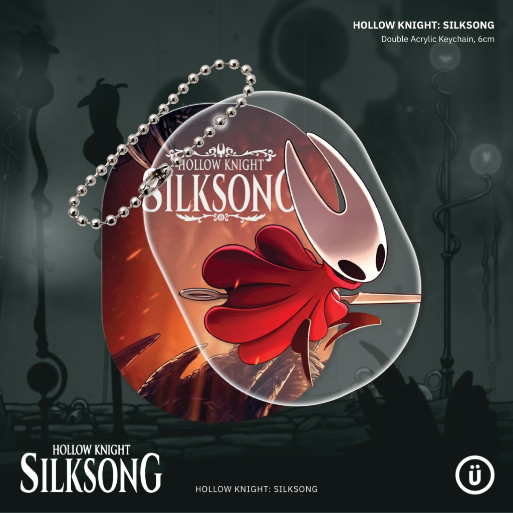 Hollow Knight: Silksong - พวงกุญแจอะคริลิคคู่ [Made]
