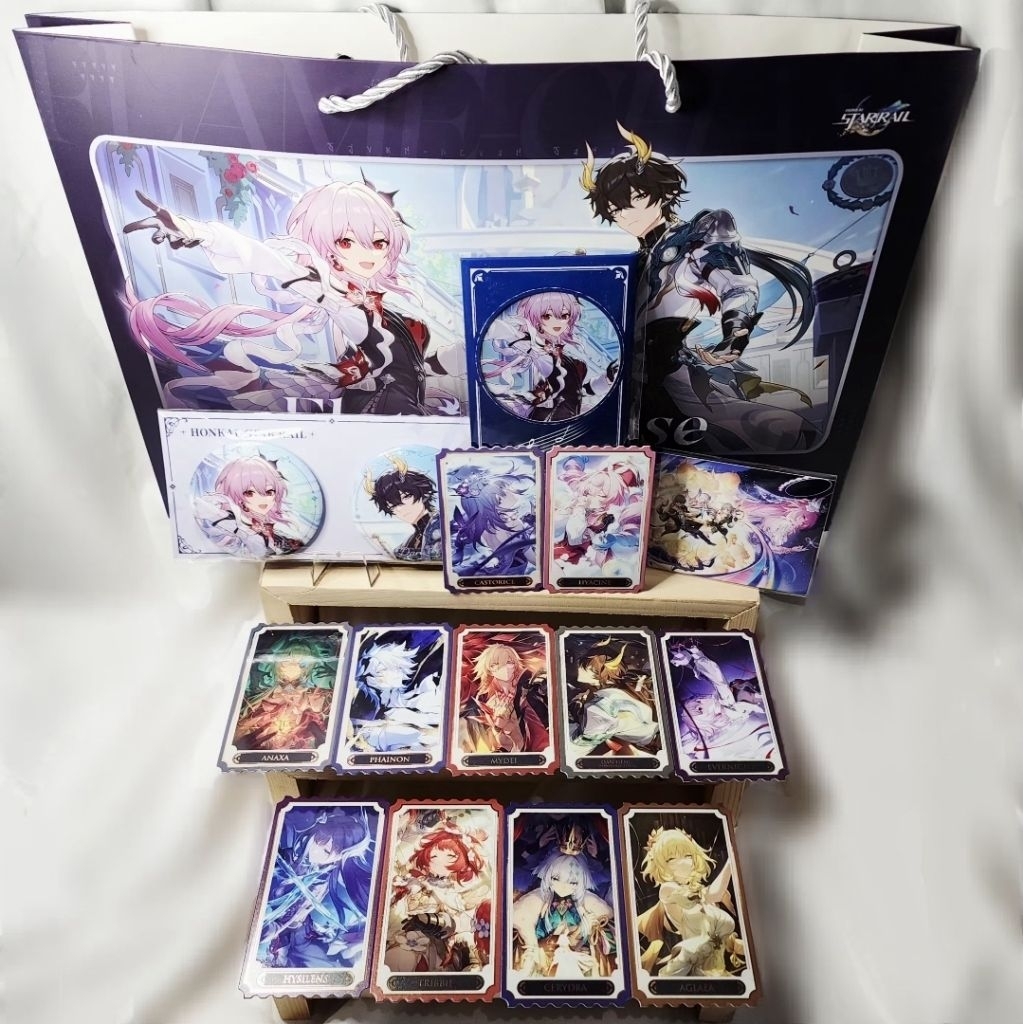 READY Original Merch Mihoyo HSR Honkai Star Rail Event Flame Chase Fiesta ปี End Pop Up Store Amphor