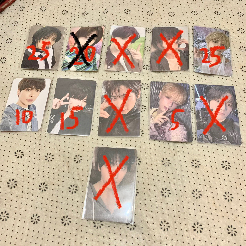(ตอนที่ 1) CLEARANCE TXT HUENING KAI BEOMGYU TAEHYUN PHOTOCARDS
