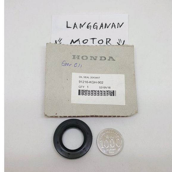 ซีลเกียร์หน้าสําหรับ cb 150 cbr 150 cs1 original AMM Original 100% 91216KGH902
