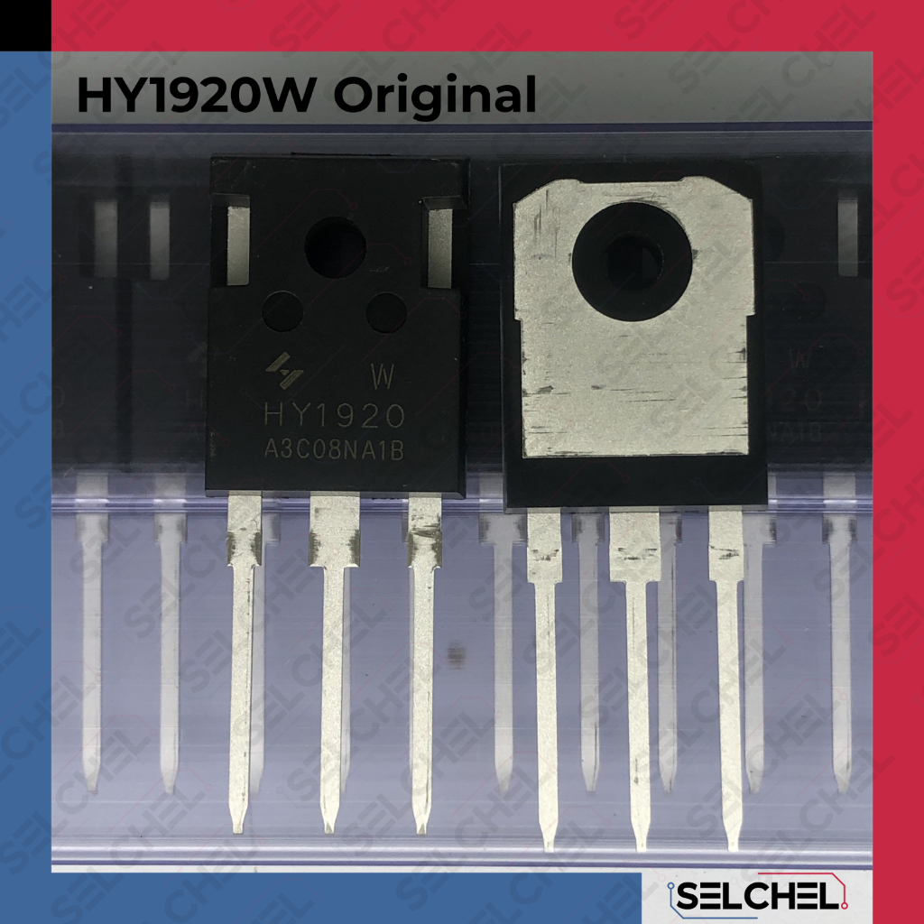 HY1920W MOSFET N Channel 200V 90A TO247 Huayi Original สําหรับ SMPS อินเวอร์เตอร์แหล่งจ่ายไฟและเสียง
