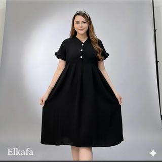Elkafa Daster Premium Bahan Crinkle Premium Jahitan Rapih