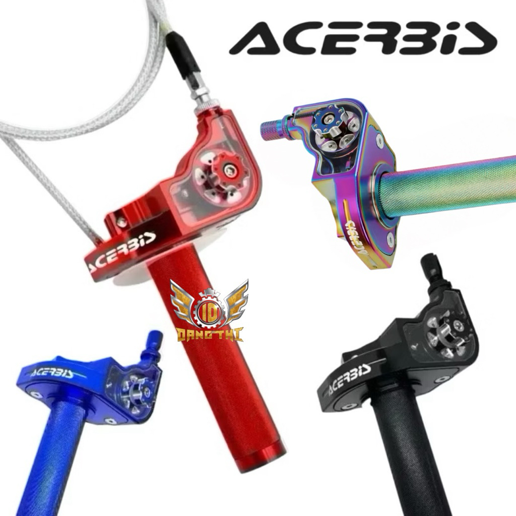 Acerbis Spontan Gas 1 Cable Roller Model Full CNC V2 Universal Original Anti-Rust