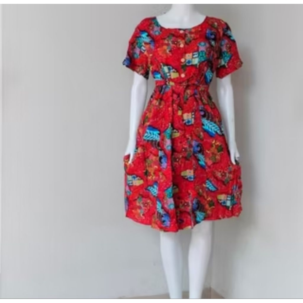 JESS JESS JESS || ใหม่ล่าสุด SIMANIS KUDA MAS DRESS LD 100-110/ SIMANIS