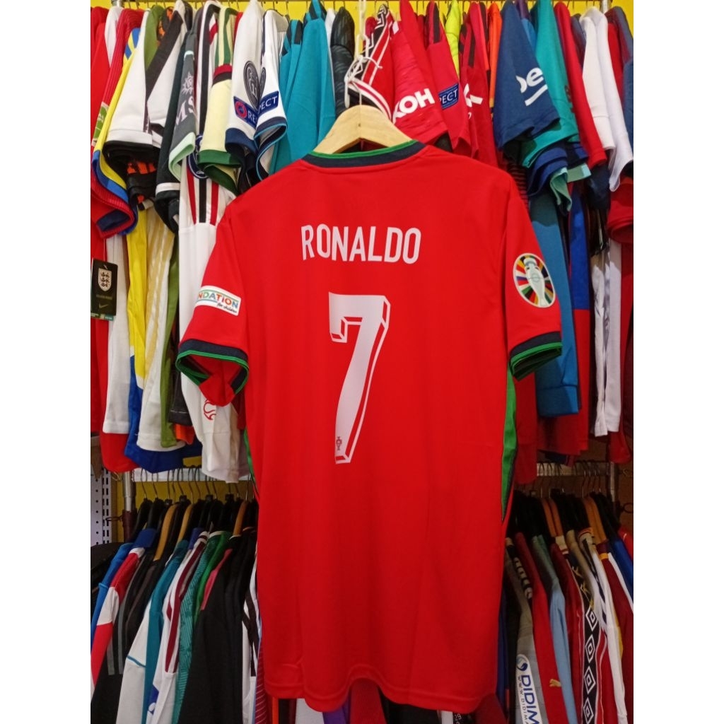 GO PORTUGAL 2024 เสื้อฟุตบอล RONALDO 7
