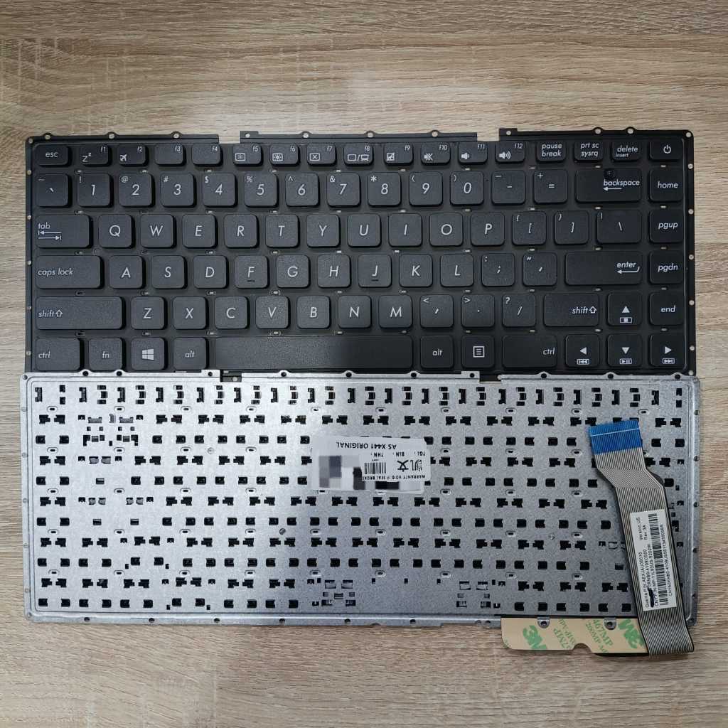 แป้นพิมพ์แล็ปท็อป Asus X441 X441N X441NA X441NC X441SA X441M X441MA ดั้งเดิม (สีดํา)