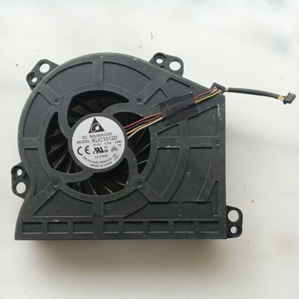 Delta Electronics DC Snail Fan 12CM-12V-2.5CM