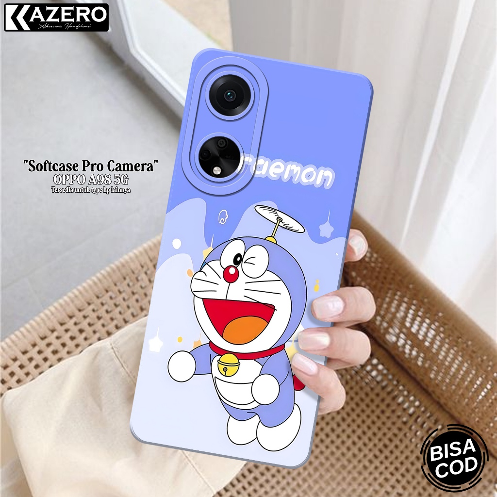 เคส OPPO A98 5G ล่าสุด - เคสแฟชั่นการ์ตูน - OPPO A98 5G Softcase - กล้อง Pro - เคส OPPO A98 5G - เคส