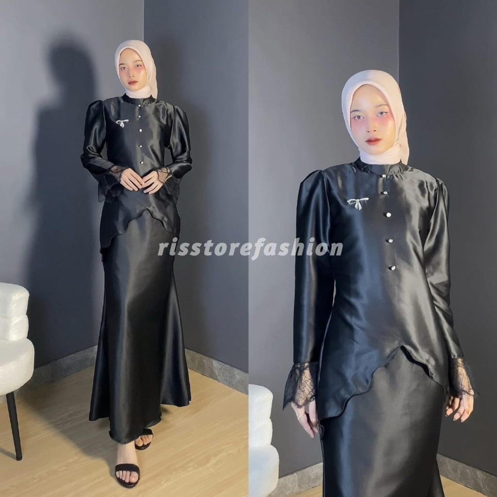 RISSTORE | AyunaชุดมาเลเซียEid Gamisชุดเชิญจบการศึกษาหมั้นเพื่อนเจ้าสาวงานแต่งงานSlim Body Fit Mermaidล่าสุดแฟชั่นของผู้หญิง2026 ราคา ถูกที่สุด ดีลบีเคเค แกลเลอรีภาพที่ 2