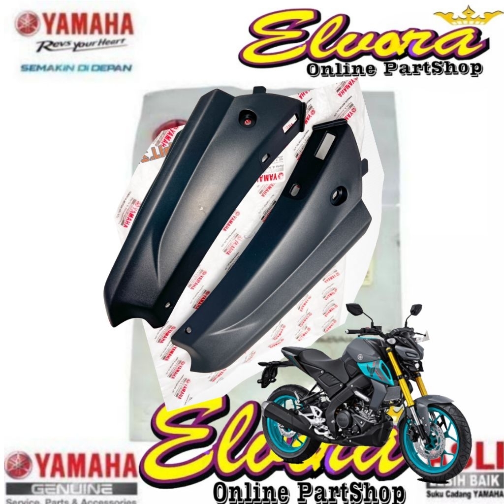 ฝาครอบด้านข้าง 5&6 ฝาครอบด้านหลังล่าง Yamaha MT15 Original B7D-F171E-00 B7D-F171X-00