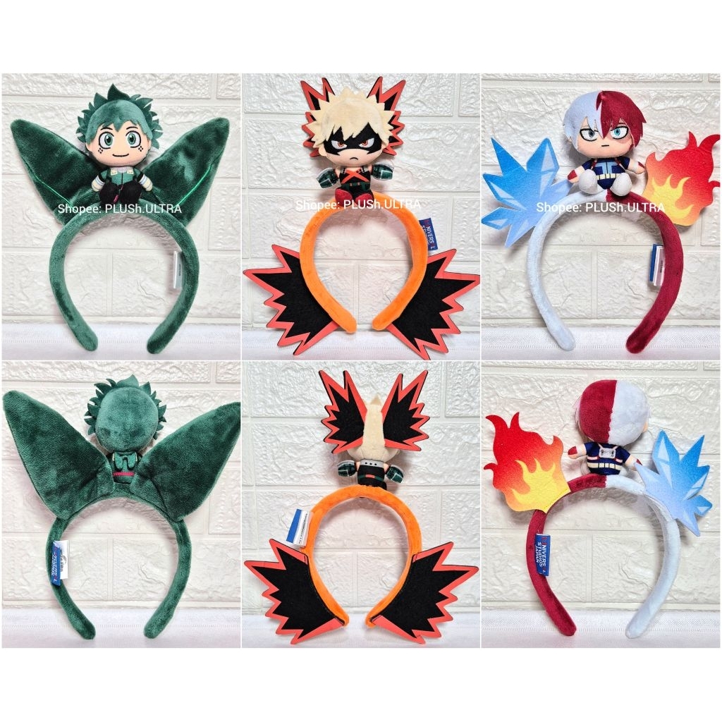 ที่คาดผม Midoriya Izuku Deku Bakugo Shoto Universal studio ญี่ปุ่น USJ My Hero Academia MHA คอสเพลย์