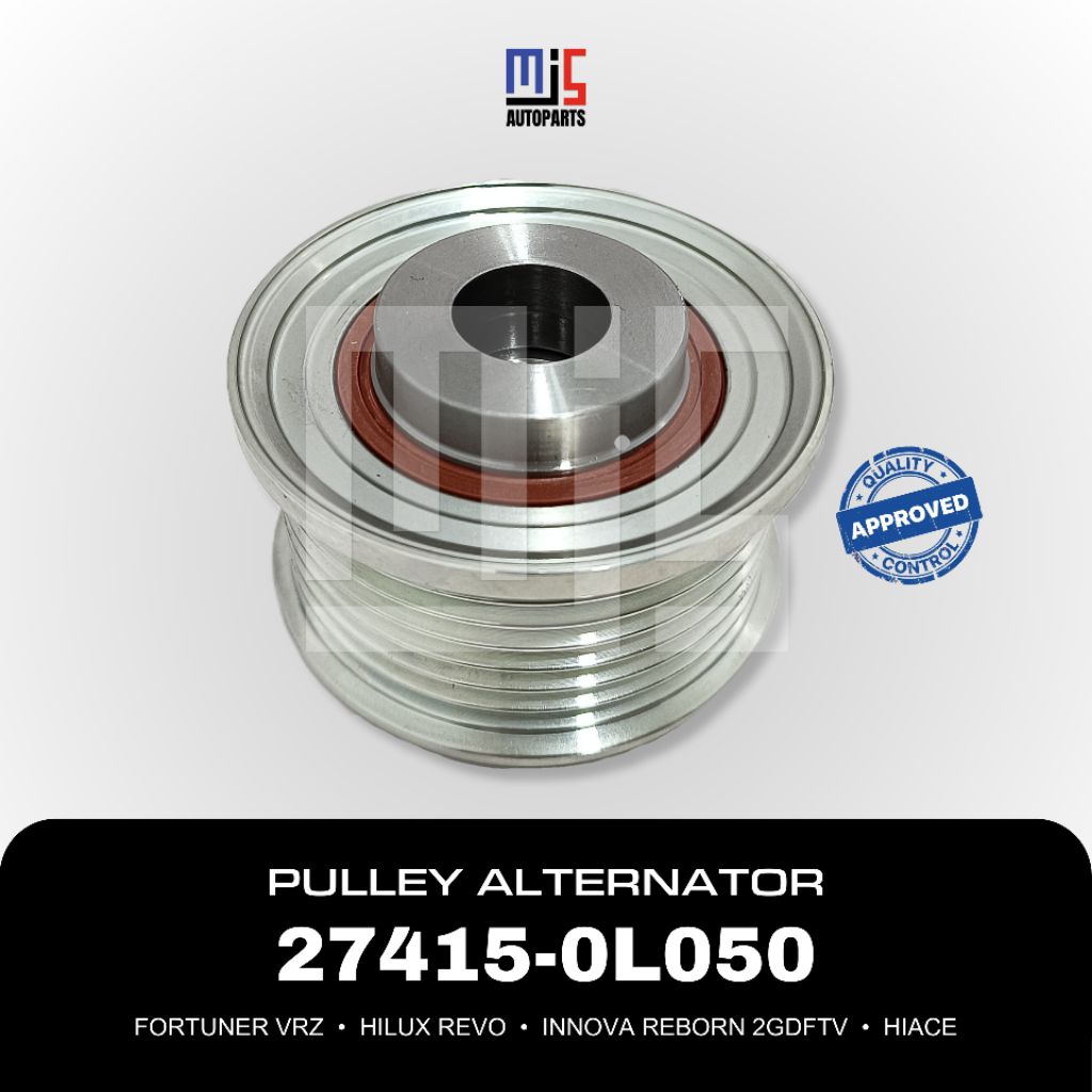 รอกไดชาร์จ Fortuner VRZ Hilux Revo Innova Reborn 2GDFTV Hiace 27415-0L050