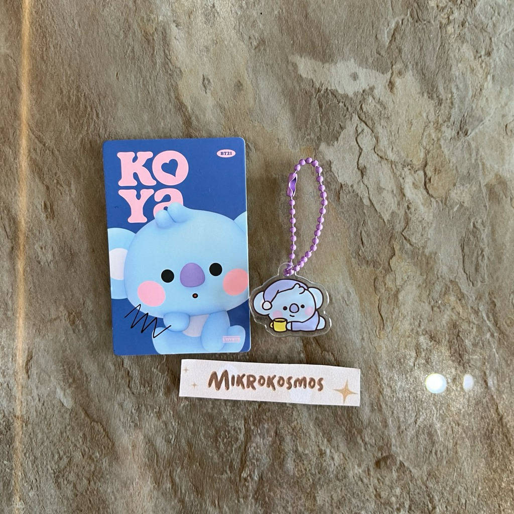พวงกุญแจอะคริลิคอย่างเป็นทางการ Koya BT21 - RM BTS