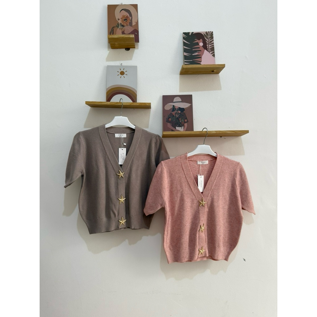 SL396 | KNIT T-SHIRT by Pimm | เสื้อยืด SHORT-SLEEVED สําหรับผู้หญิง | เสื้อยืด SHORT-SLEEVED KNIT |