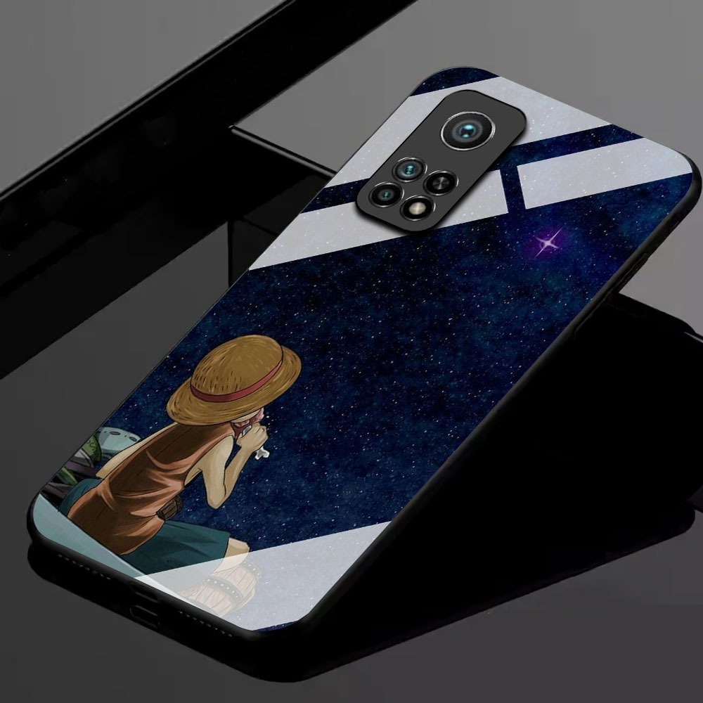 [ AZ20 ] Softcase Glass Glitter Glass สําหรับ HP XIAOMI MI 10T 5G / MI 10T PRO 5G - XIAOMI MI 10T 5G