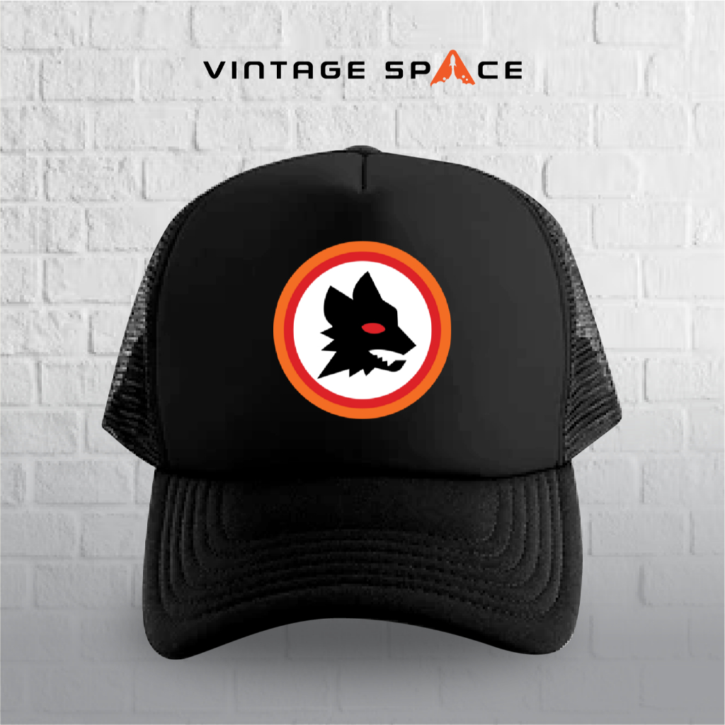 หมวกฟุตบอล AS Roma/ หมวก AS Roma/ หมวกตาข่าย/ หมวกรถบรรทุก