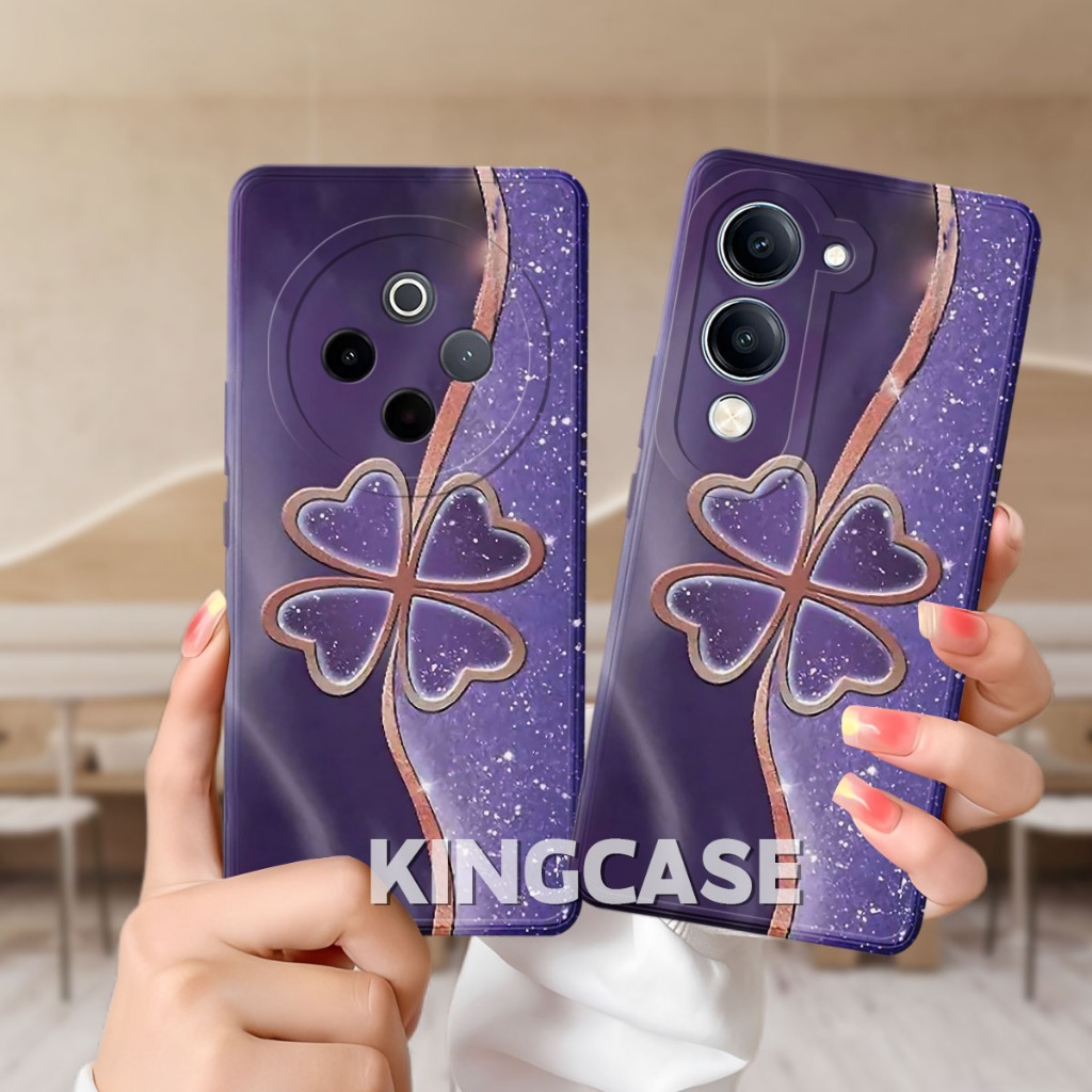 IQOO Z10 Case - IQOO Z10 LITE - VIVO Y400 Fashion Case Softcase Macaron Protect Camera Kesing Hp Cas