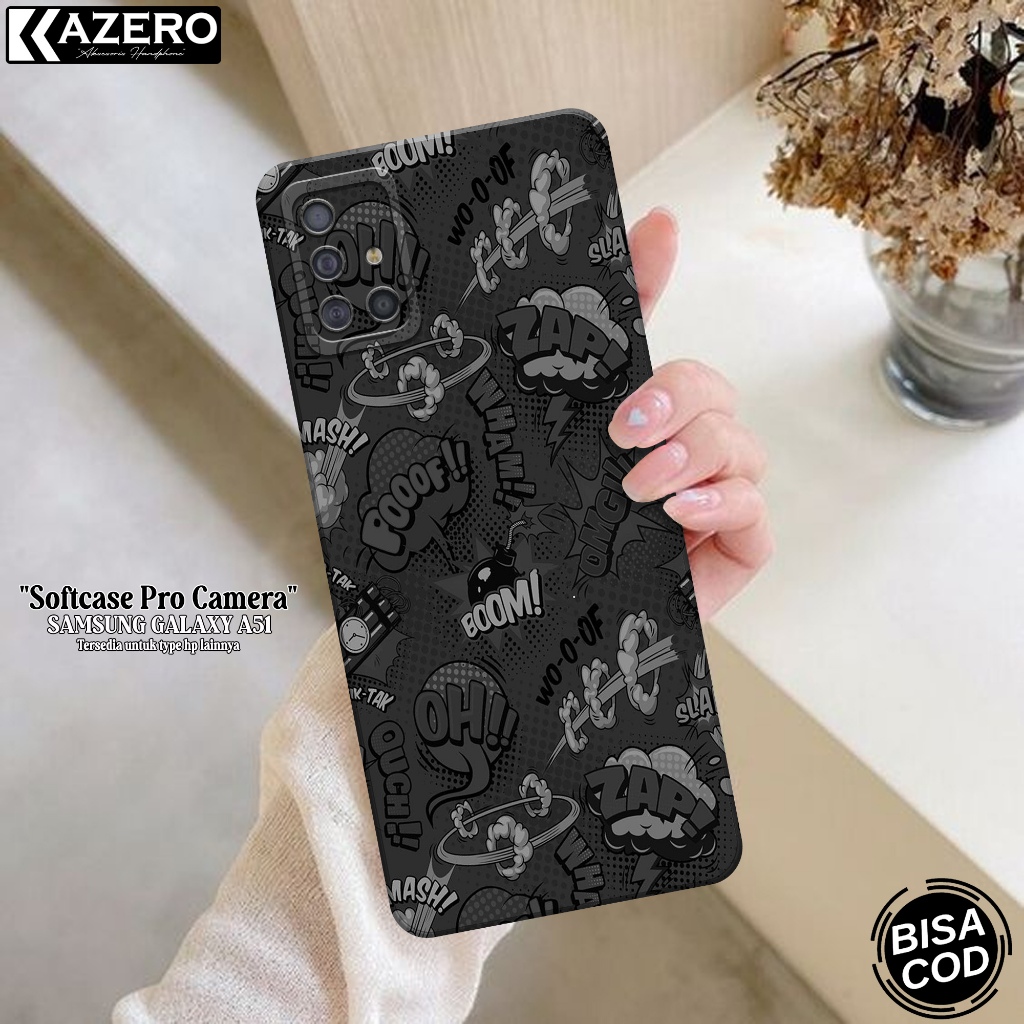 เคส HP Samsung Galaxy A51 - เคสมือถือแฟชั่น Aesthetic - เคส Samsung Galaxy A51 - ตัวป้องกันโทรศัพท์ 