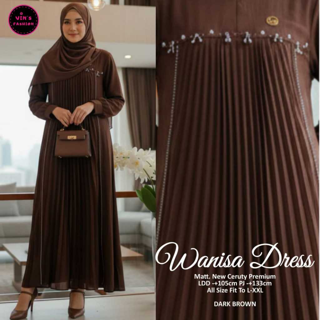 เสื้อผ้าผู้หญิง WANISA DRESS Trend FASHION HQ จาก ViNS