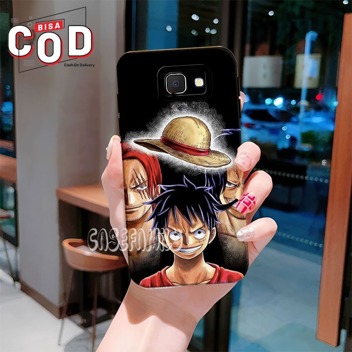 กันชนTpu Samsung J7 J2 Prime / J7 Core J7 / J8 A6 Plus / J6 Plus / J4 / J4 Plus Motif anime one piec